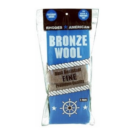 Homax 3PK BRZ Fine Wool Pad 123100